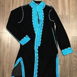 Modest velvet Moroccan robe - Beldi Resort